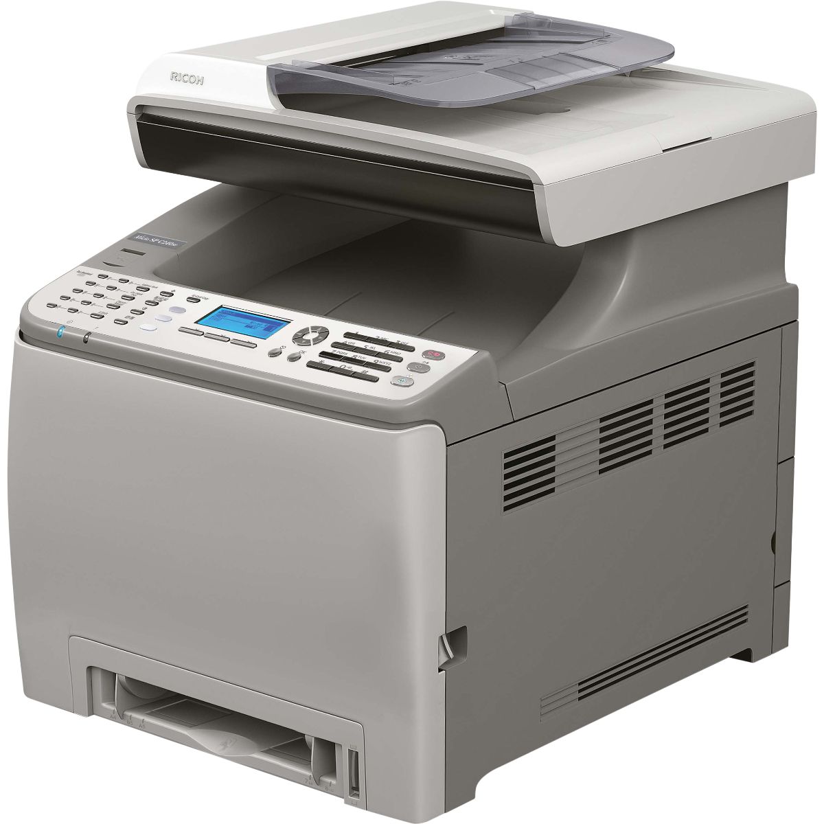Máy in Ricoh SP C240SF, In, Scan, Copy, Fax, Laser màu