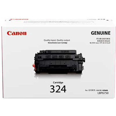 Mực in Canon 324 Black Toner Cartridge