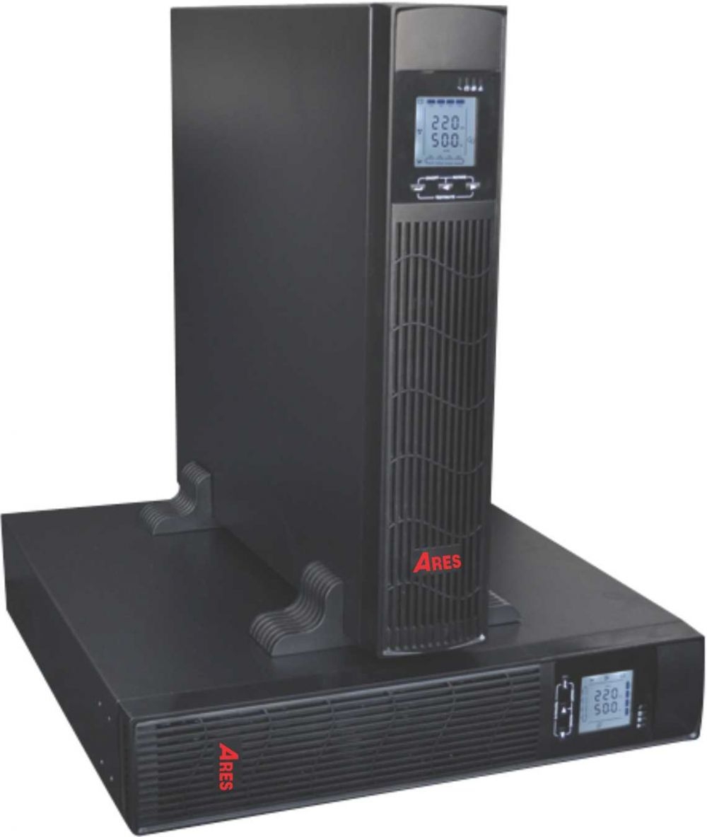 UPS 6KVA Ares AR906IIRT (5400w) Online Rack/Tower